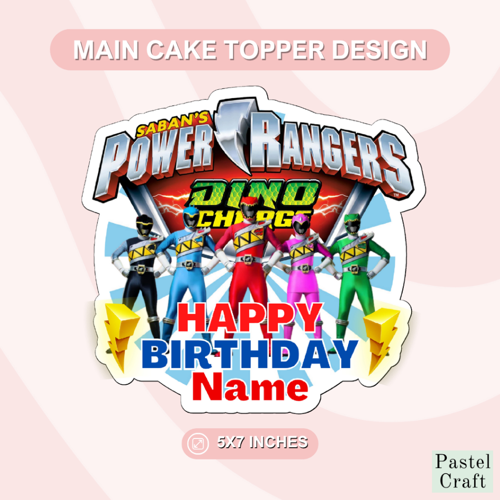 Shop power rangers cake for Sale on Shopee Philippines