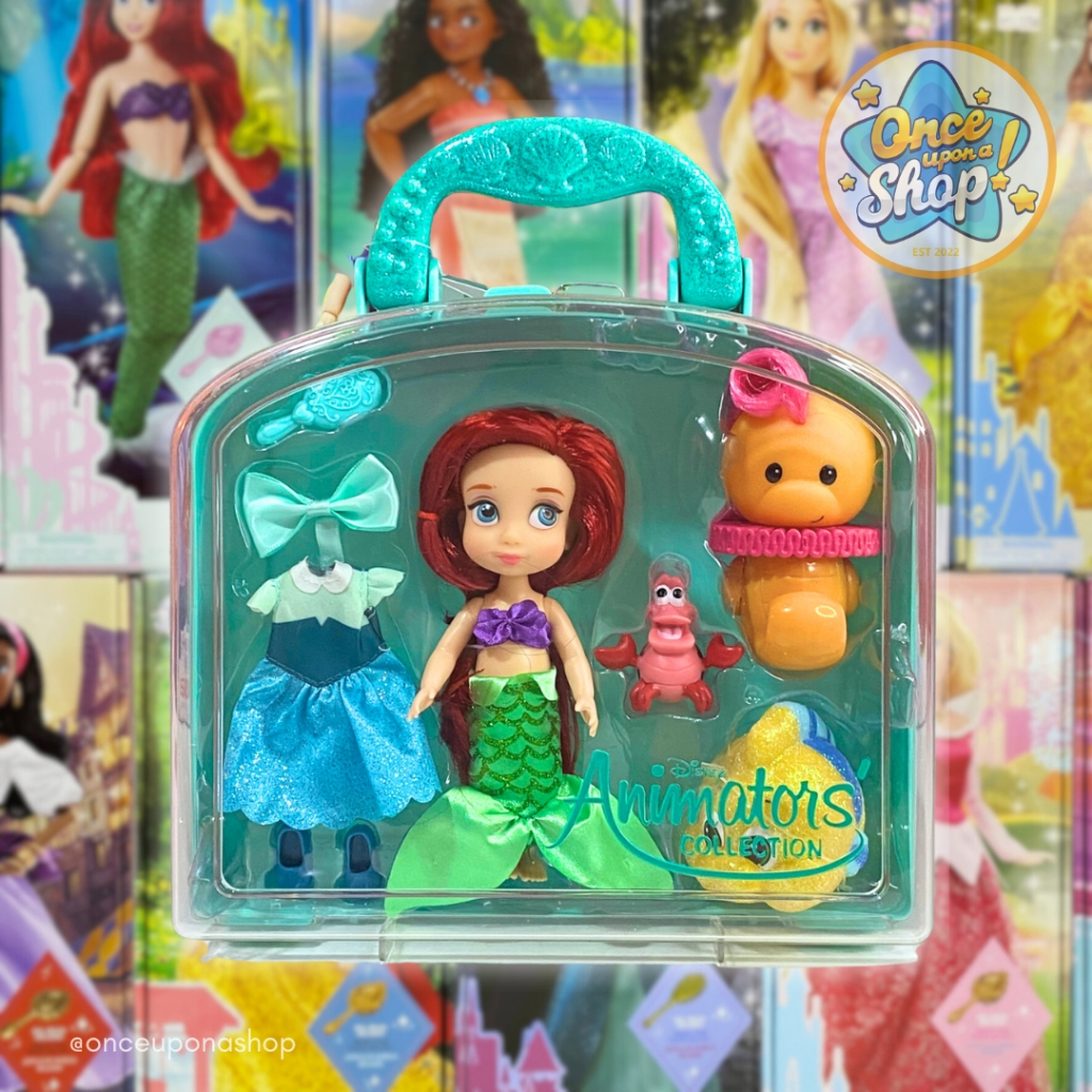Disney Animators Collection Doll Figure Ariel Flounder Collectible⭐⭐ ...