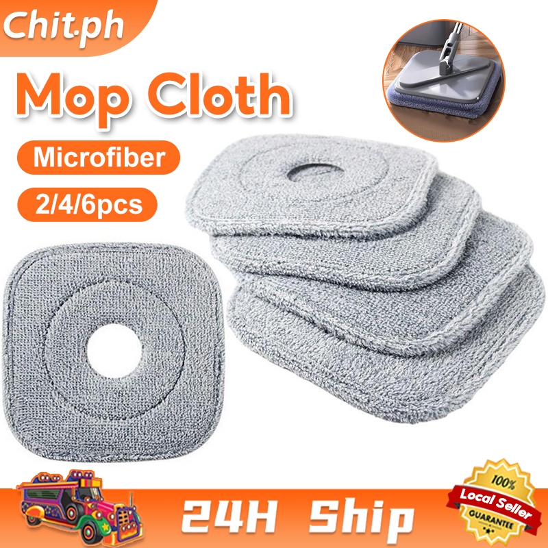 CHIT Square Mop Cloth For Spin Mop Accessories Mop Head Replacement ...