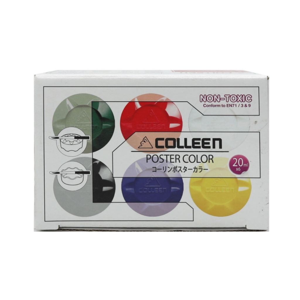 Shop colleen poster color 12ml red for Sale on Shopee Philippines