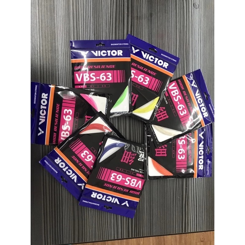 Victor VBS-63 0.63mm Badminton Strings | Shopee Philippines
