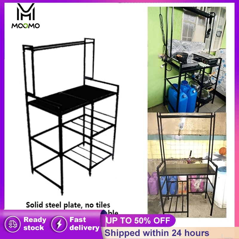 Stainless Steel Gas Rack +high Shelf Kitchen Stove Rack/Cooking Table ...