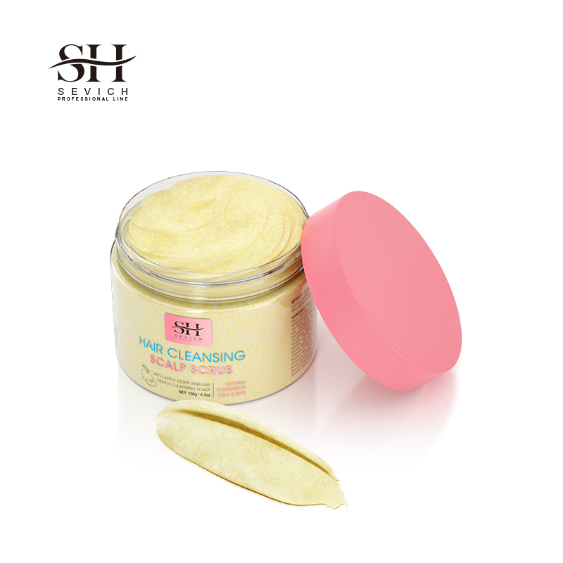 SATA SEVICH Apple Puree Shampoo Scrub Oil Control Scalp Itching Anti ...