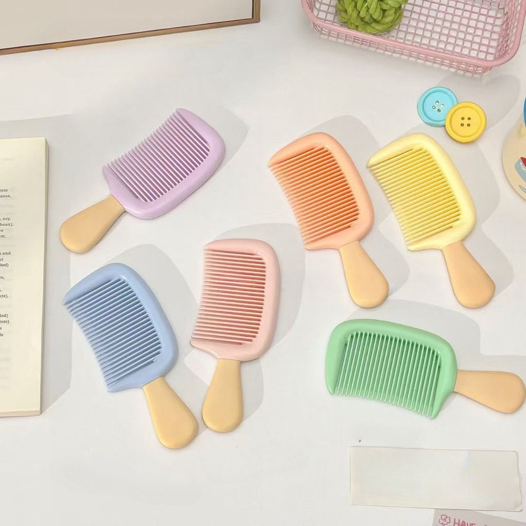 Cute ice cream comb anti-static small medium tooth comb durable ...