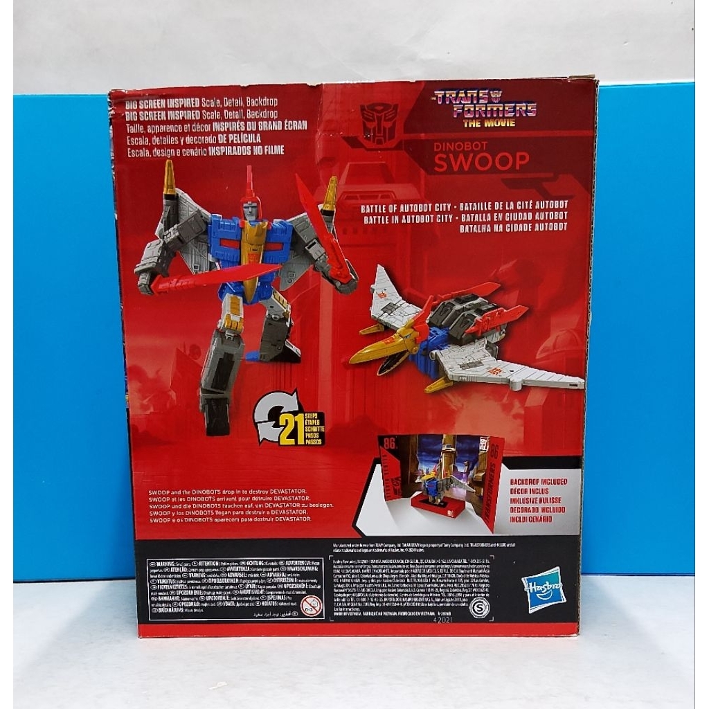 Transformers The Movie Studio Series Leader Class 86-26 Dinobot Swoop 8 ...