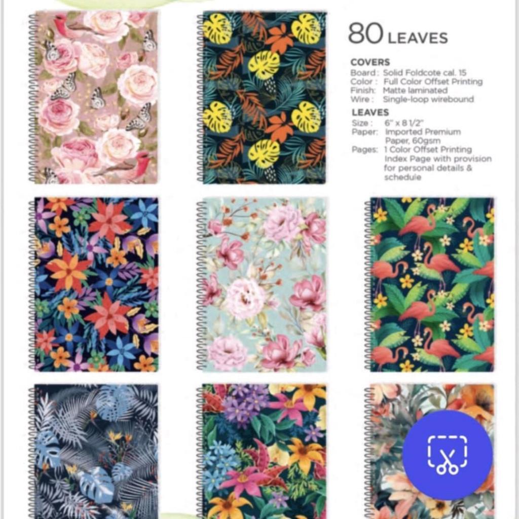 10 pcs Springleaf notebook. With spring. sold per ream.(10 pcs ...
