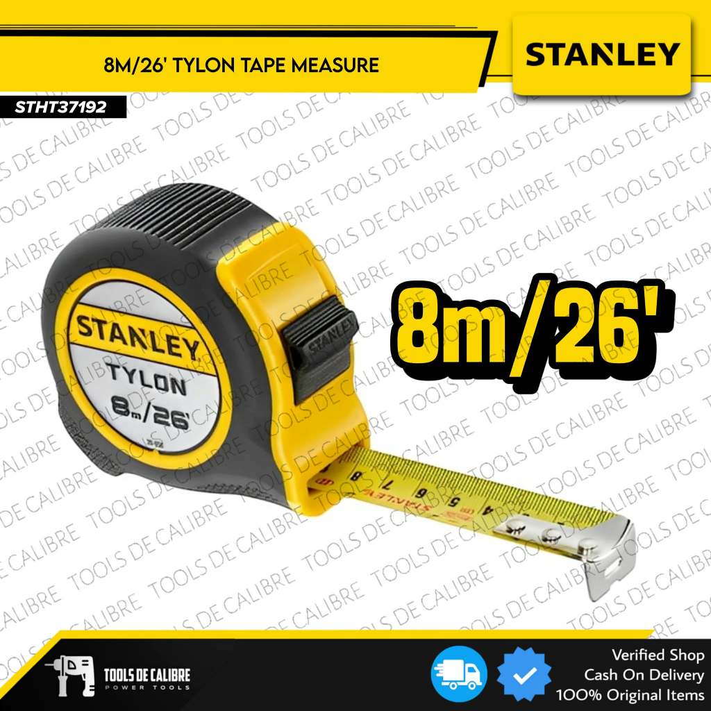 Stanley Tylon 8m/26' Measuring Tape STHT37192 | Shopee Philippines