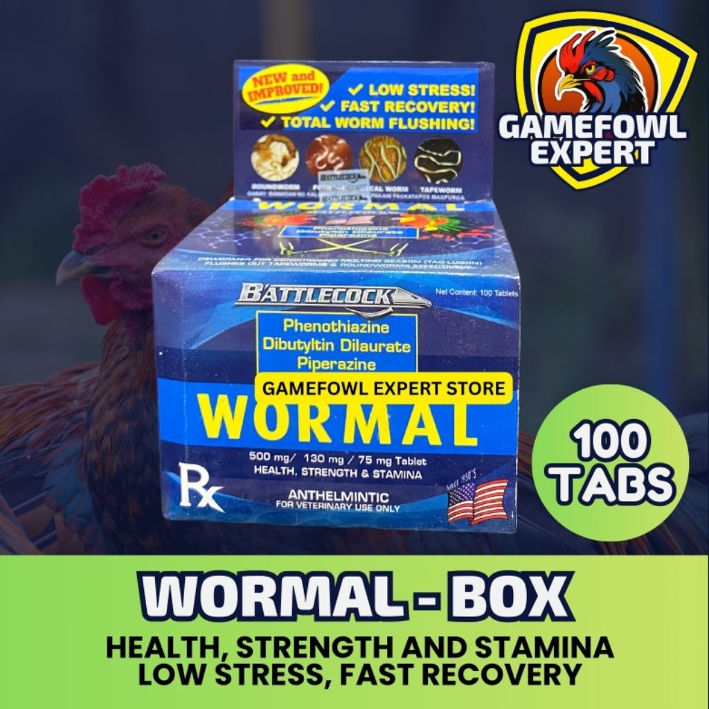 W0RMAL 100 Tablets Per Box | Shopee Philippines