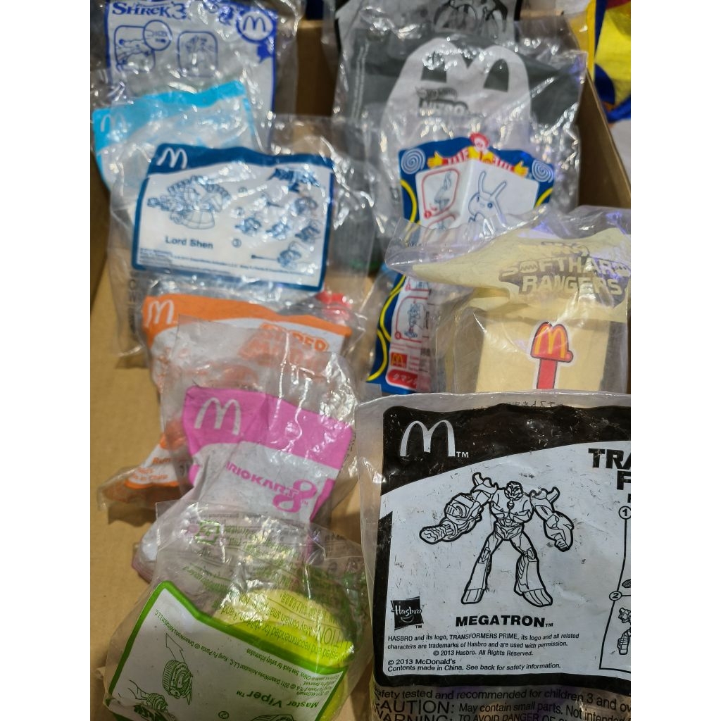 Mcdo Happy Meal Sealed Toys | Shopee Philippines