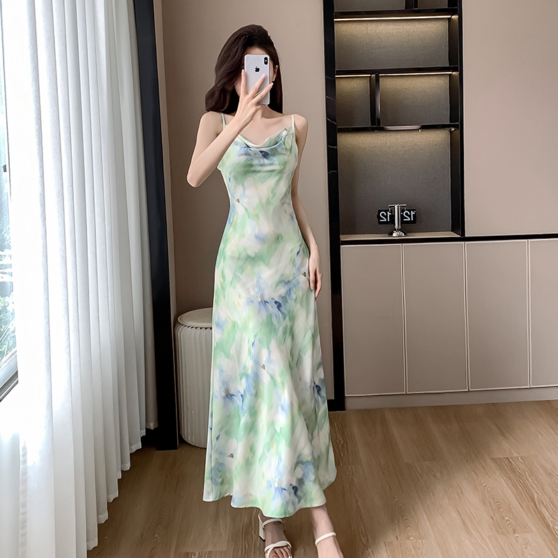 korean Summer purple fairy dress for women violet plus size long sexy  floral cocktail dress formal S | Shopee Philippines