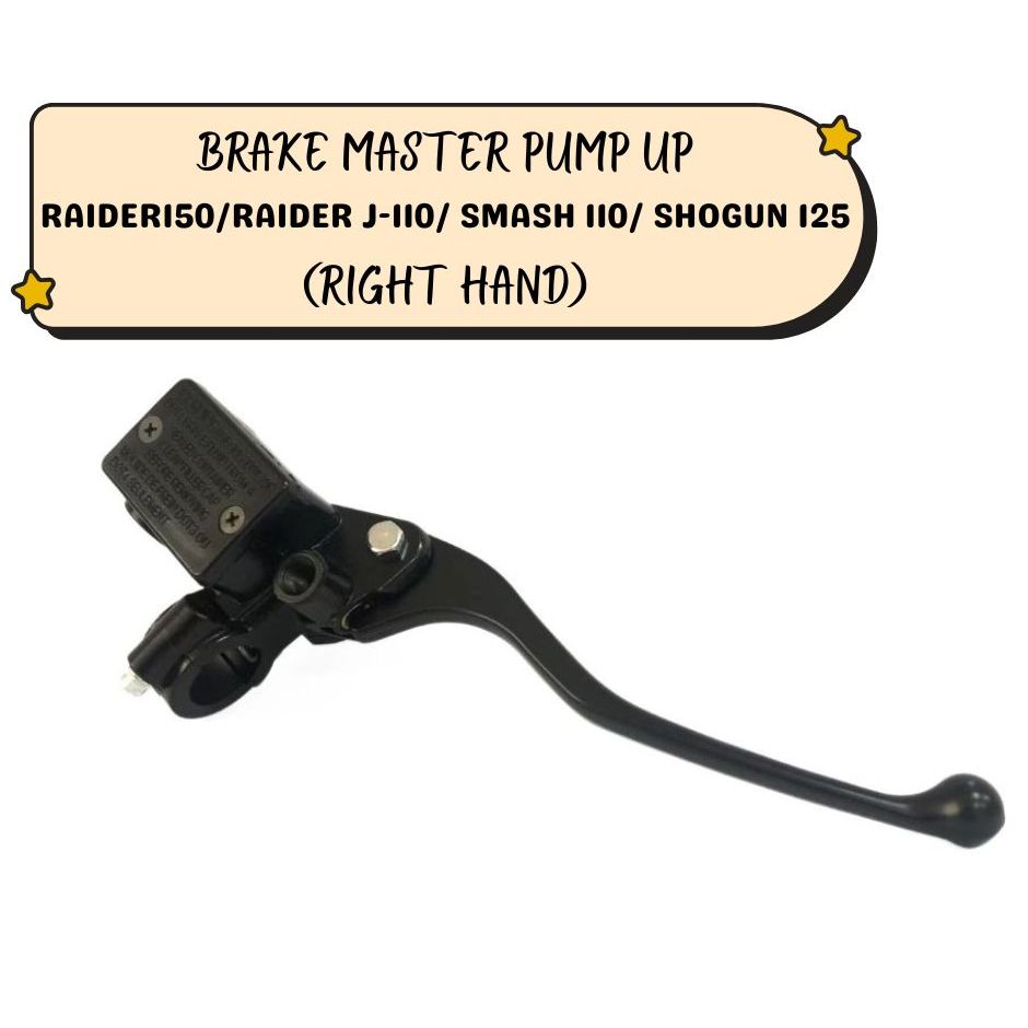 Brake Master Pump Up for SUZUKI RAIDER150, RAIDER J-110, SMASH 110 ...