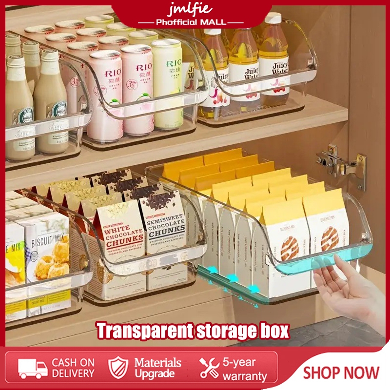 Sari sari store organizer bins transparent storage box acrylic ...