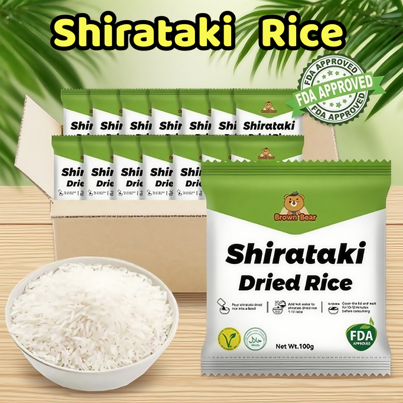Dried Shirataki Rice Konjac Keto/Low Carb Shirataki Dried Rice ...