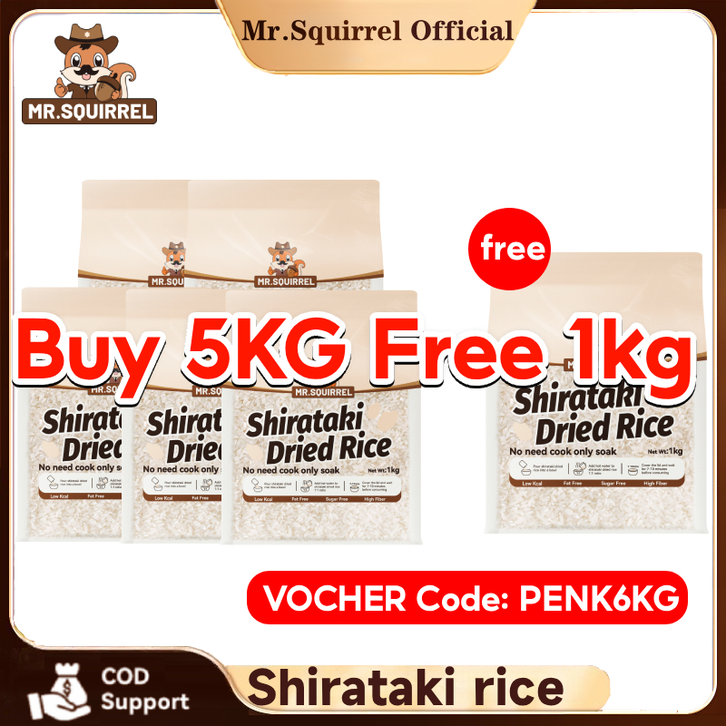 Shirataki Dried/Dry Rice (5kg + 1kg FREE) | Shopee Philippines
