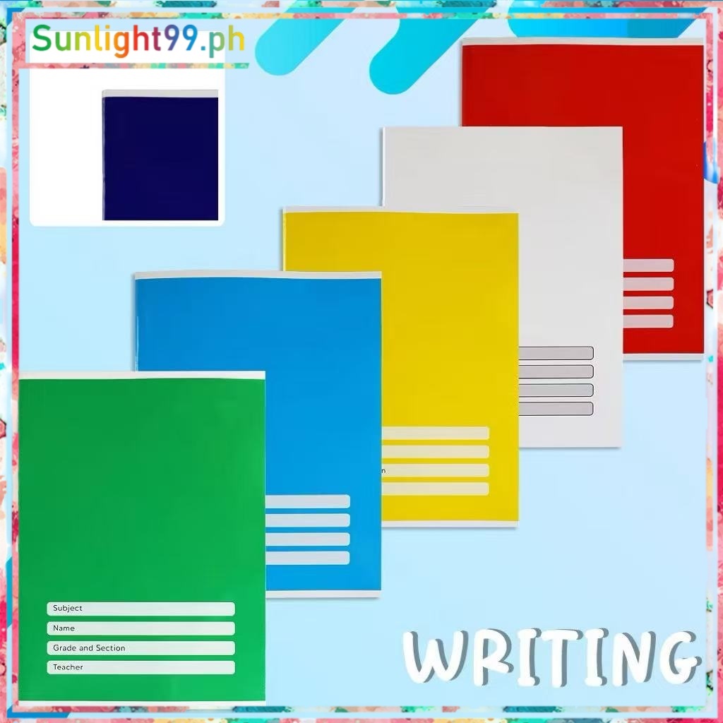 Shop grade 1 notebook writing with cover for Sale on Shopee Philippines