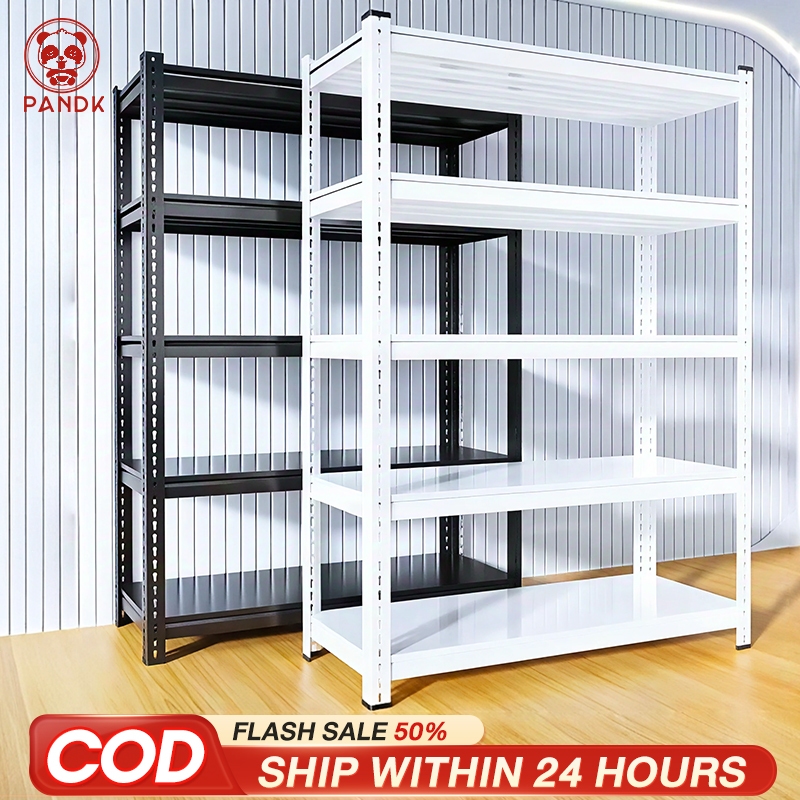 【Load 500KG】Metal Rack 3/4/5/6 Layer Stainless Rack Heavy Duty Steel ...