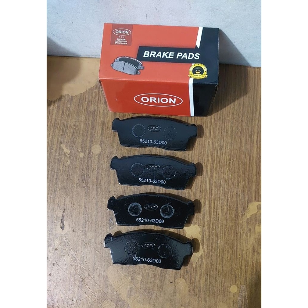 55210-63D00 SUZUKI MULTICAB K6A DA63T BRAKE DISC PAD ORION | Shopee ...