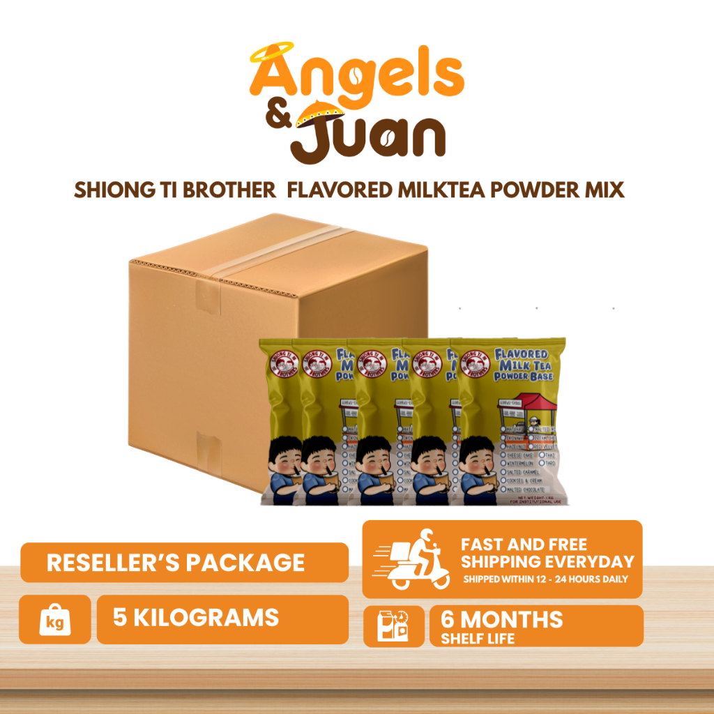 Reseller's Package Shiong Ti Brother's Premium Flavored Milk Tea Powder ...