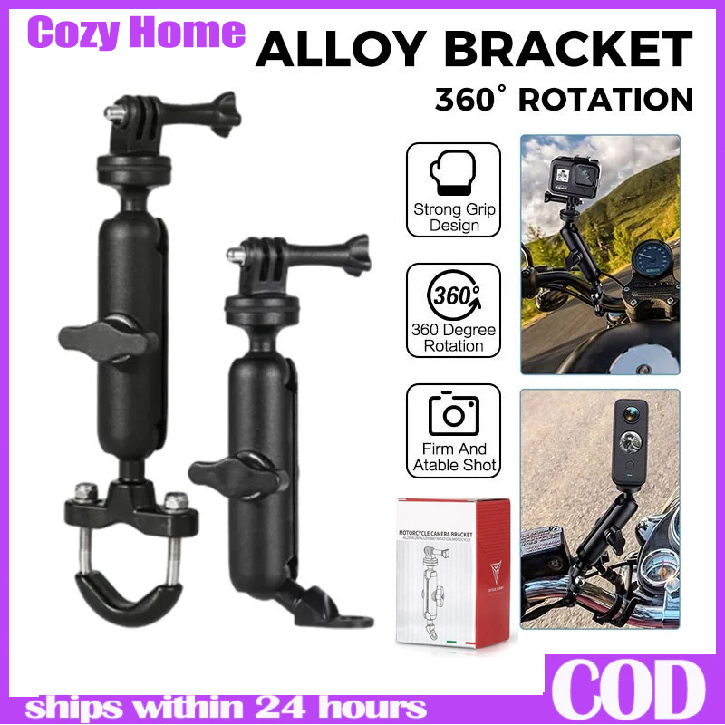 HOTSPEED Action Camera Holder Gopro Bracket for Motorcycle 360 ...