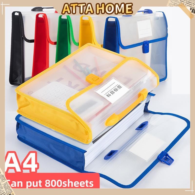 A4 Clear File Folder Envelope Handbag Waterproof File Bag Portable ...