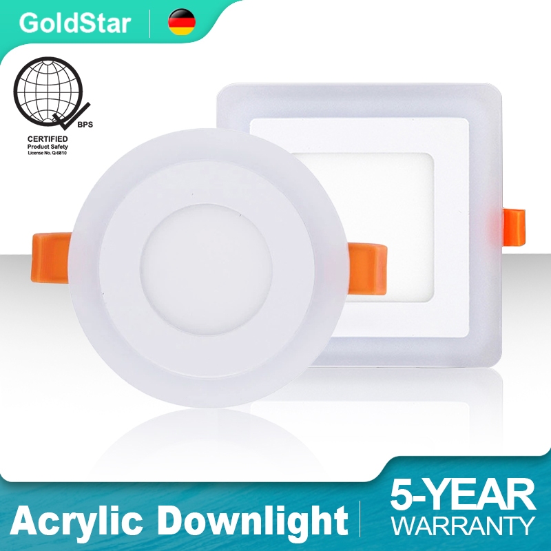 Gold Star Blue/White Pin light LED Ceiling Light Downlight Dimmable ...