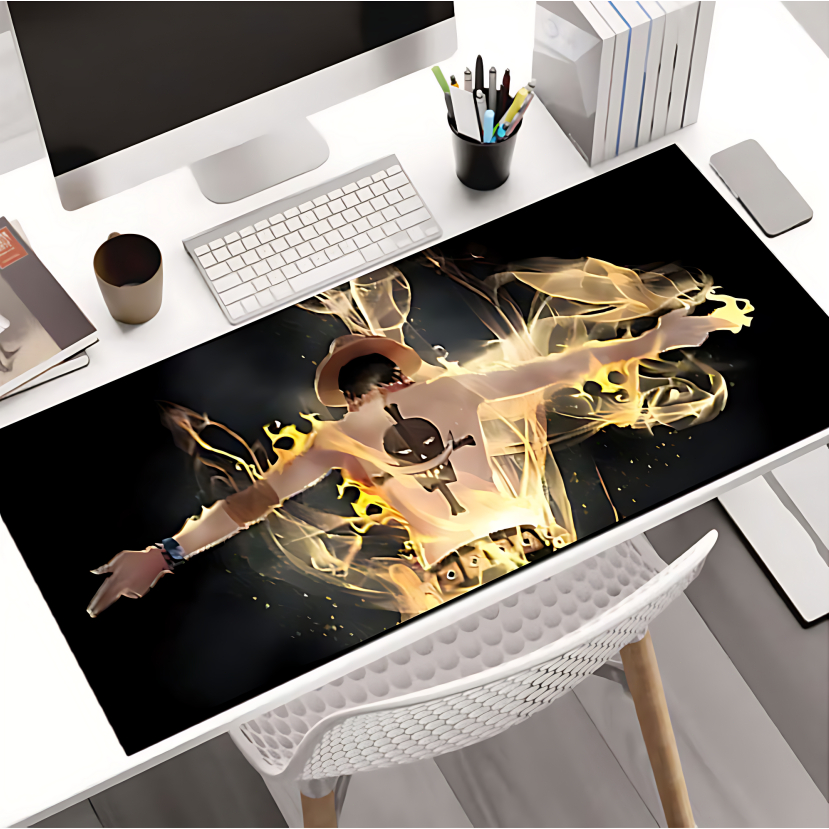 Extended Game Mouse Pad Cartoon Design Anti Slip Desk Mat 80x60CM Large ...