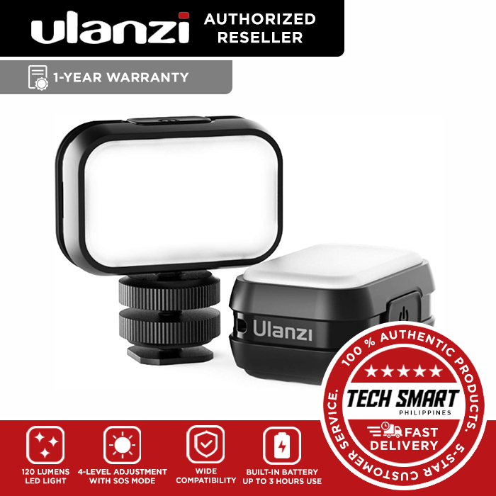 ULANZI VL28 LED Light for iPhone, Mini LED Camera Light, Rechargeable ...