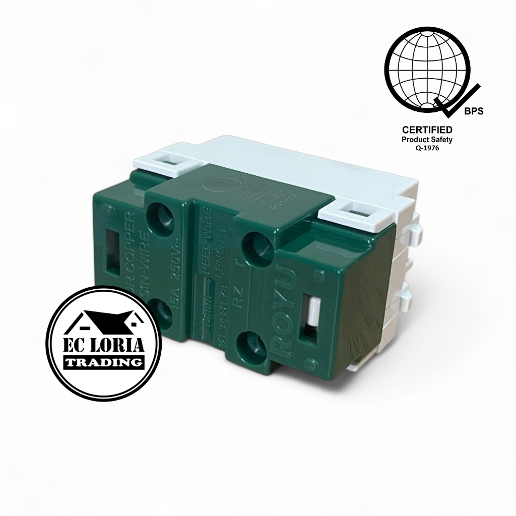 Royu Universal Outlet Component (Wide Series) (RWO1) | Shopee Philippines