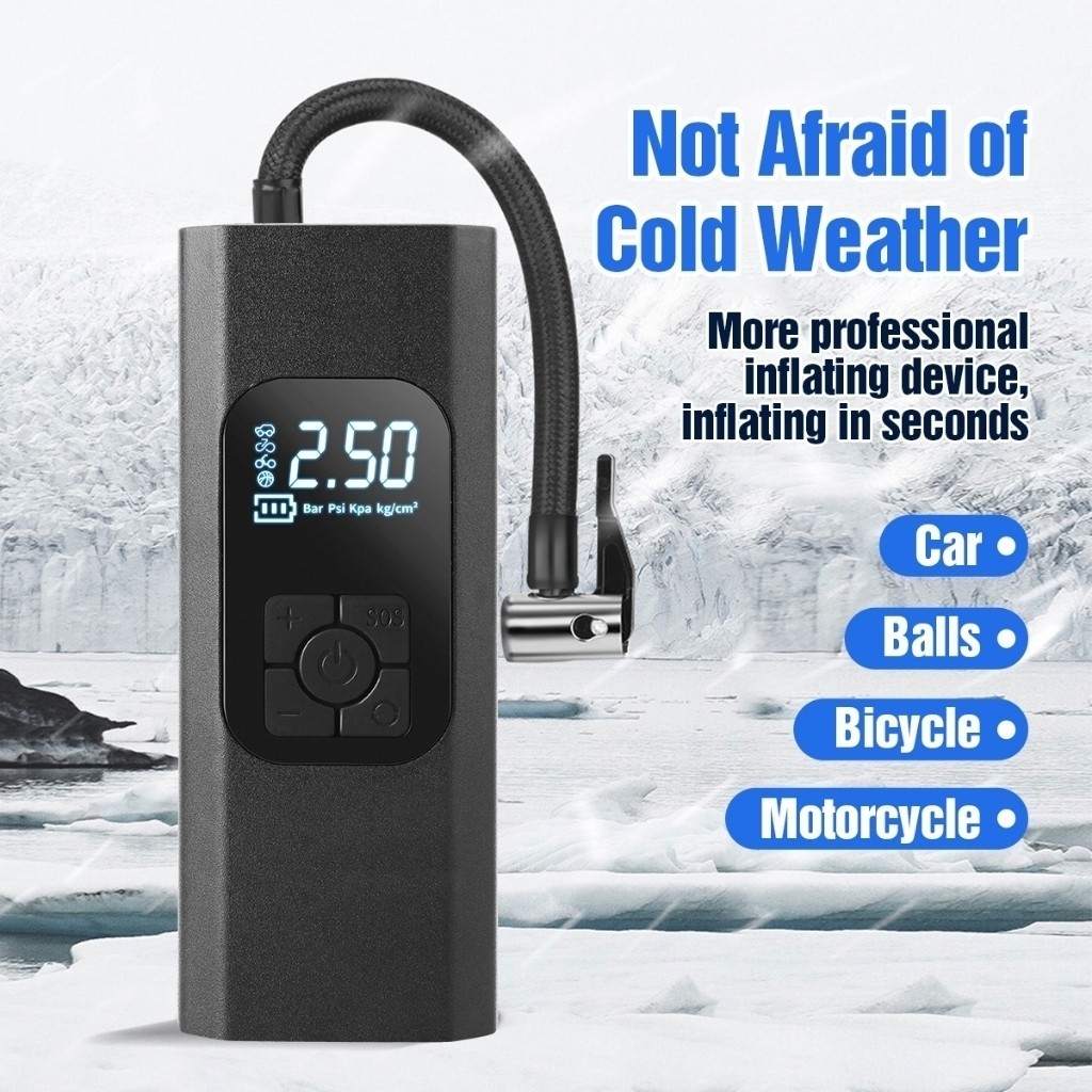 Heavy Duty Bike Compressor Pump Evtor ST9620C 12V Heavy Duty