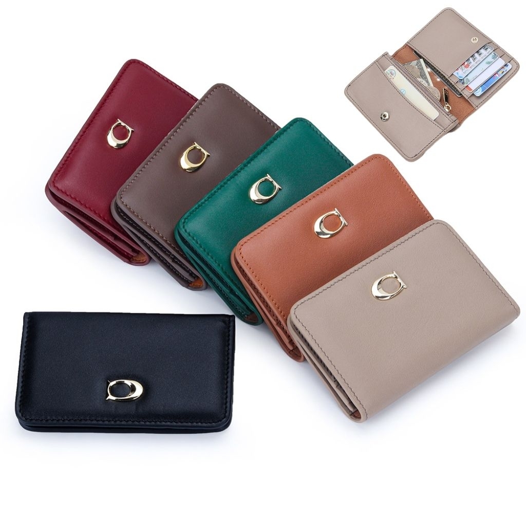 YQY High-quality wallet foldable multi-functional ID card holder coin ...