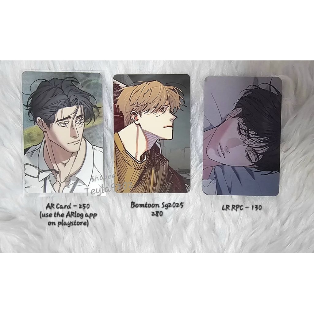 BOMTOON Lezhin シーズングリーティング 2025 カレンダートレカ Pre-Order Full Set Lezhin Comics Official 2025 Lezhin
