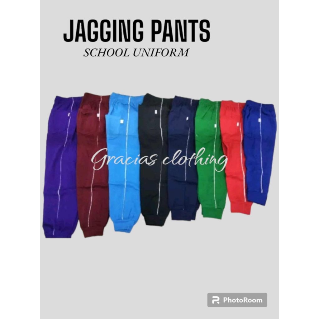 JAGGING PANTS / SCHOOL UNIFORM P.E UNIFORM PANTS GARTERIZE PANTS/GOOD ...