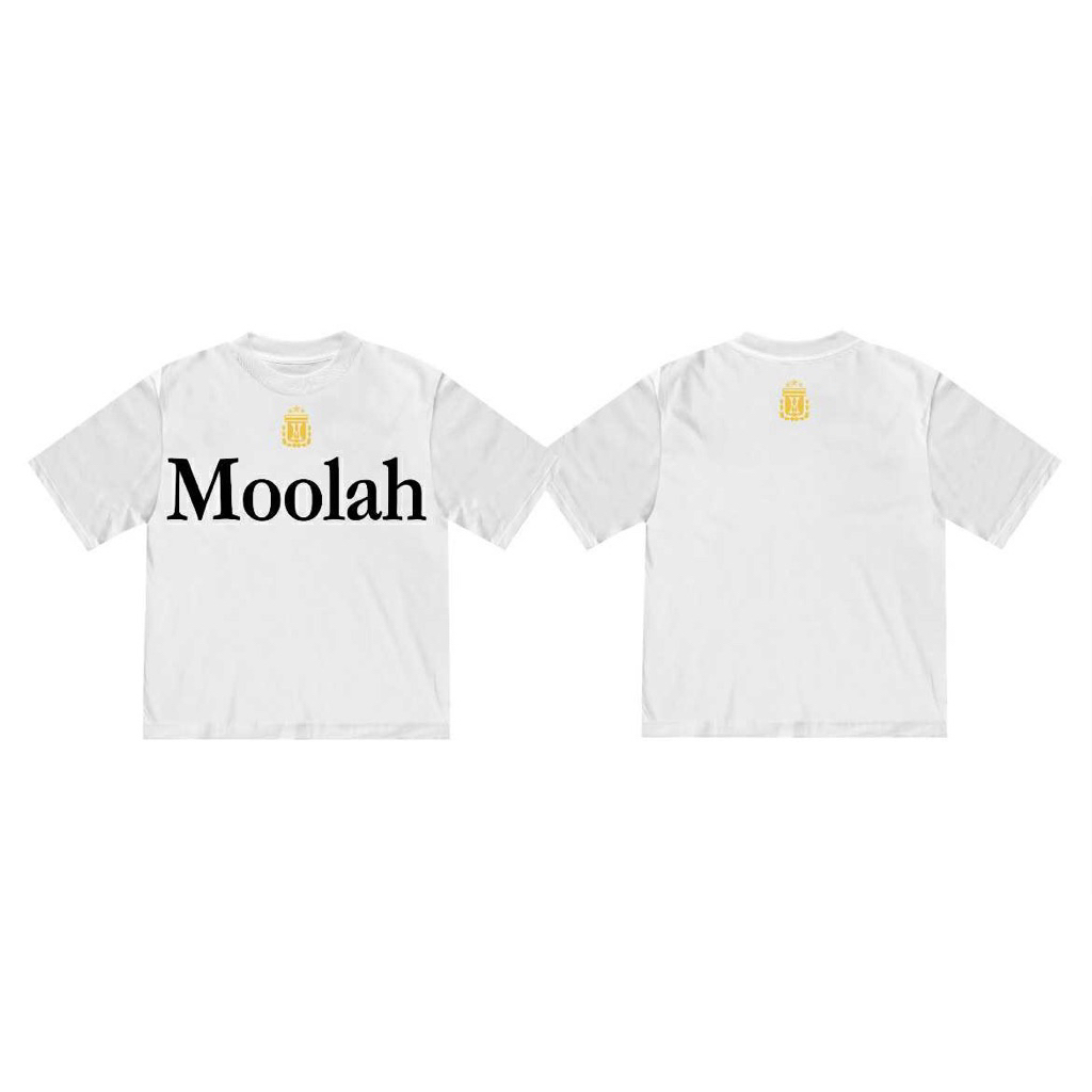 MOOLAH DEPT “MAFIA” TEE IN BLACK & WHITE | 230GSM | CVC COTTON ...