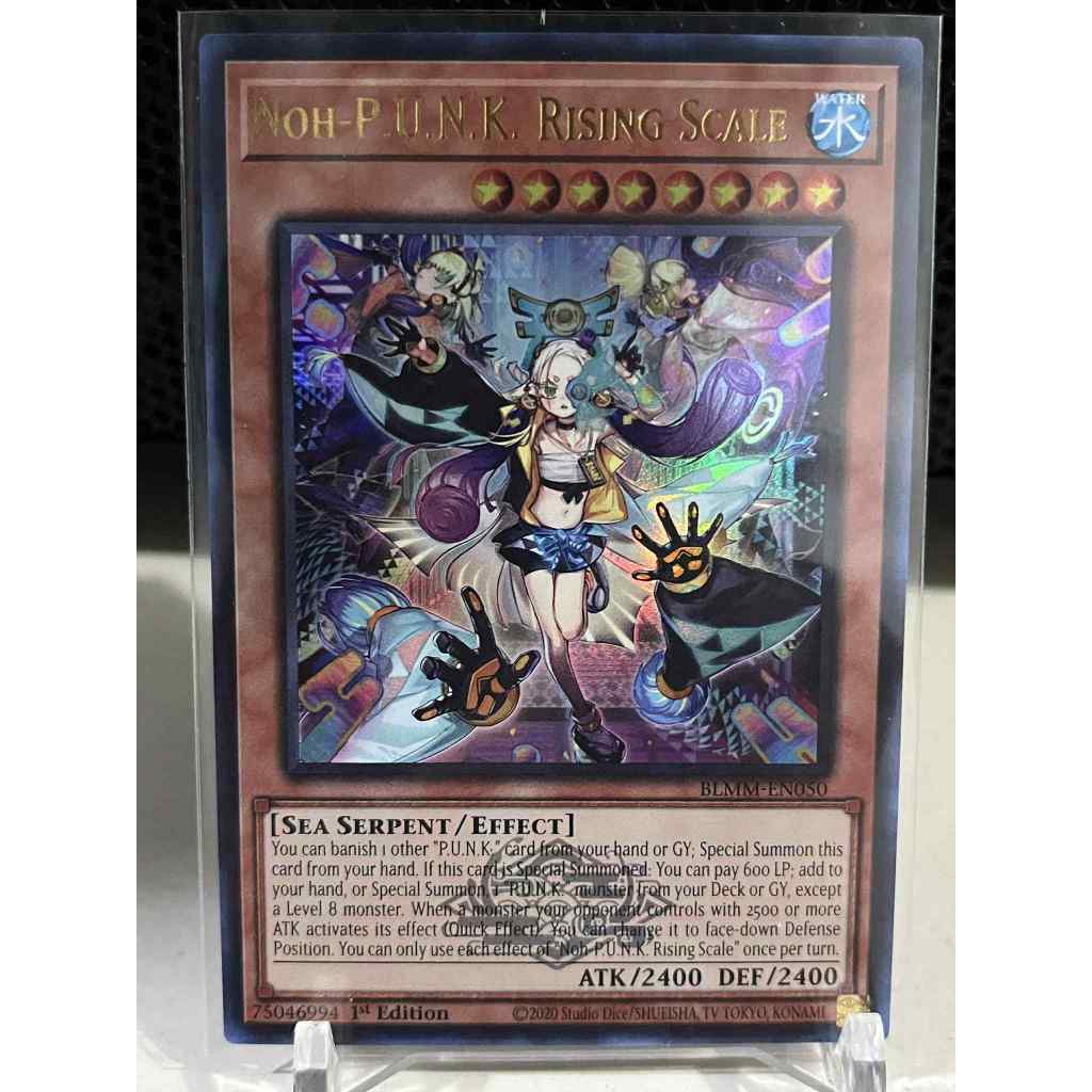 Noh-P.U.N.K. Rising Scale - BLMM-EN050 - Ultra Rare 1st Edition ...
