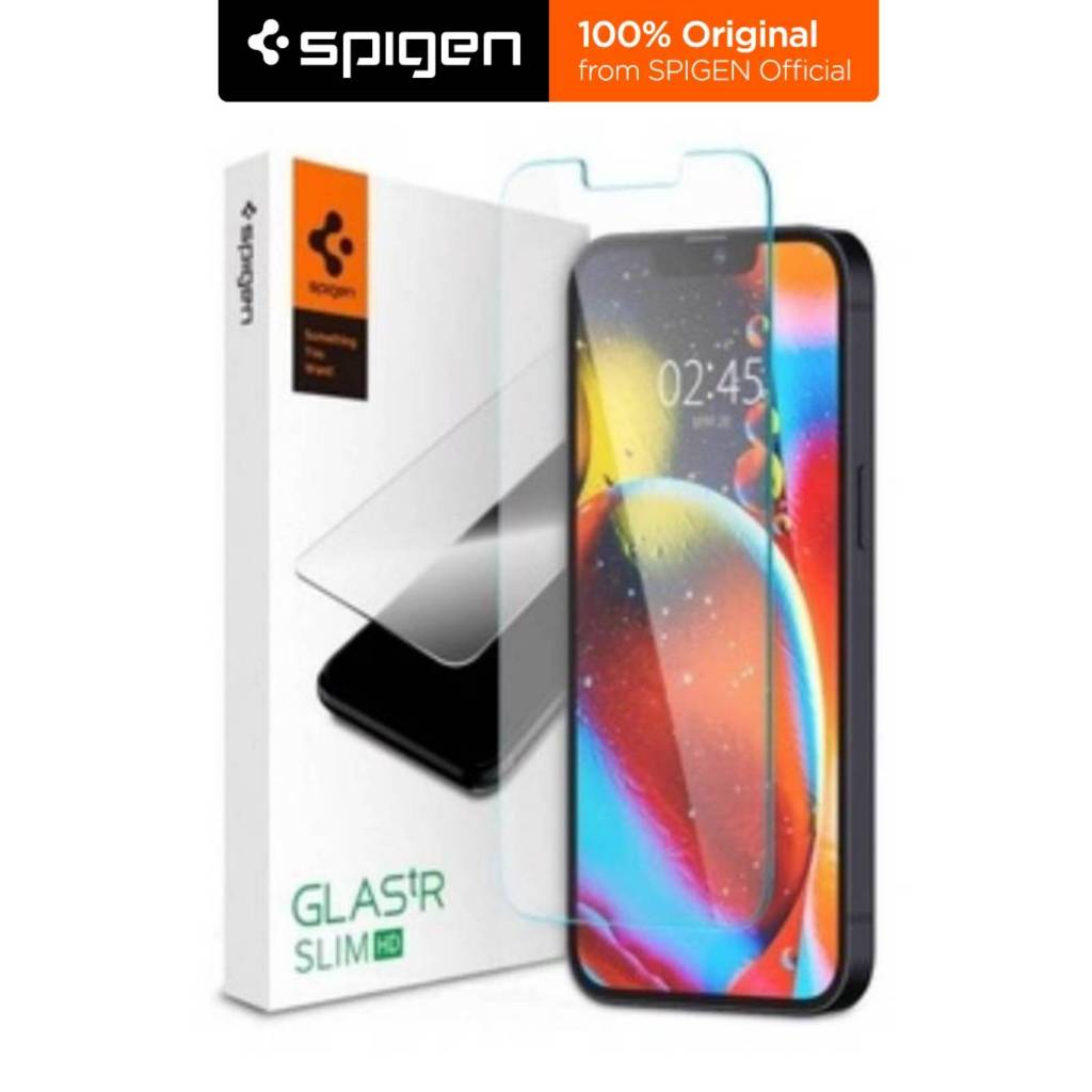 Spigen iPhone 16e / 14 / 13 Pro / 13 tR Slim HD Transparency Sensor ...