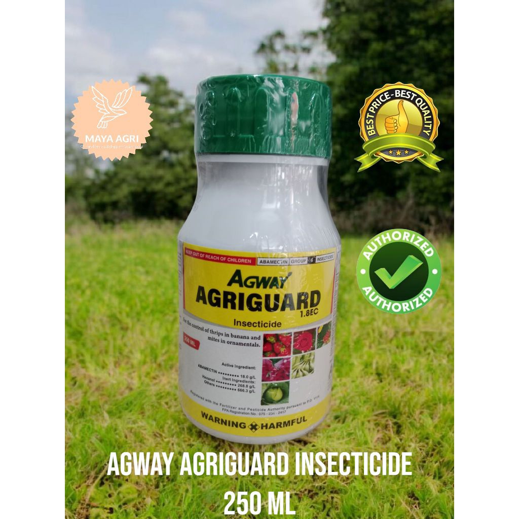 Agway AGRIGUARD AGRI GUARD 1.8EC INSECTICIDE ABAMECTIN 250ML NEW ...