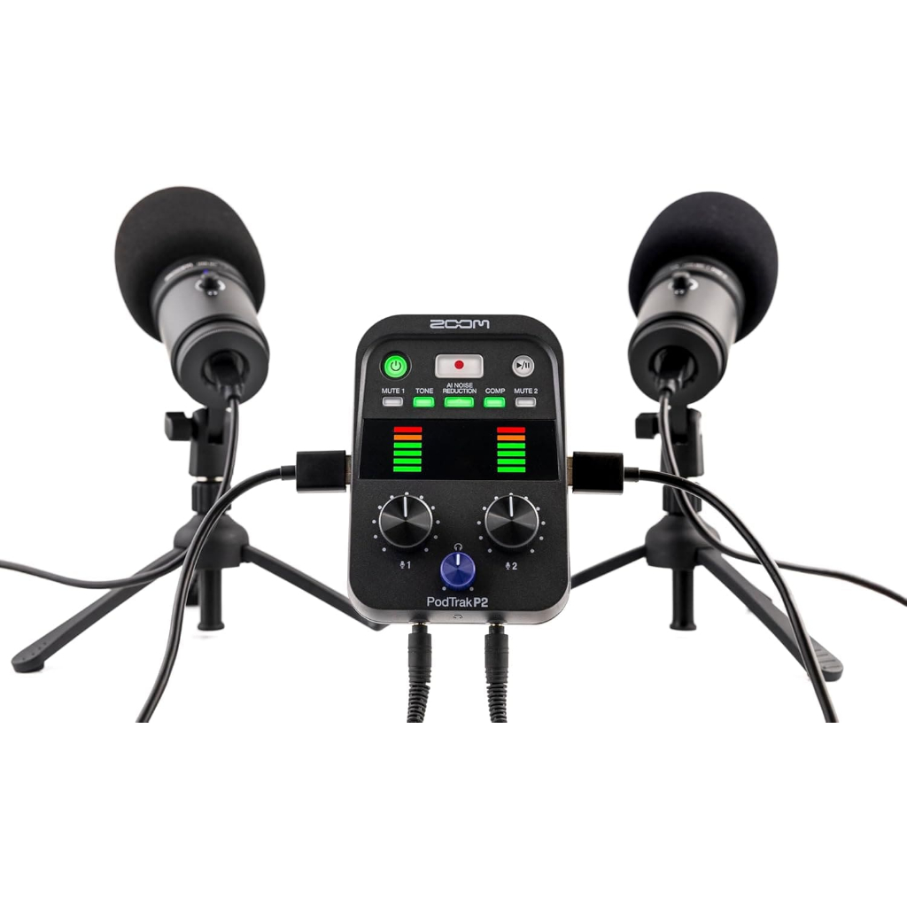 Zoom PodTrak P2 USB Mic Recorder Black Brand New Ship from Japan ...