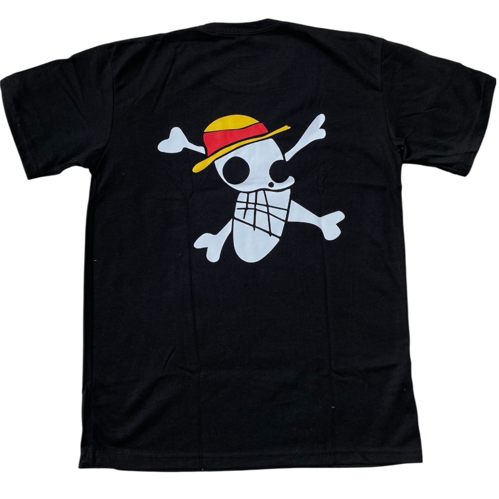 ONE PIECE T SHIRT UNISEX ORIGINAL JOLLY ROGER LABOON TATTOO | Shopee ...