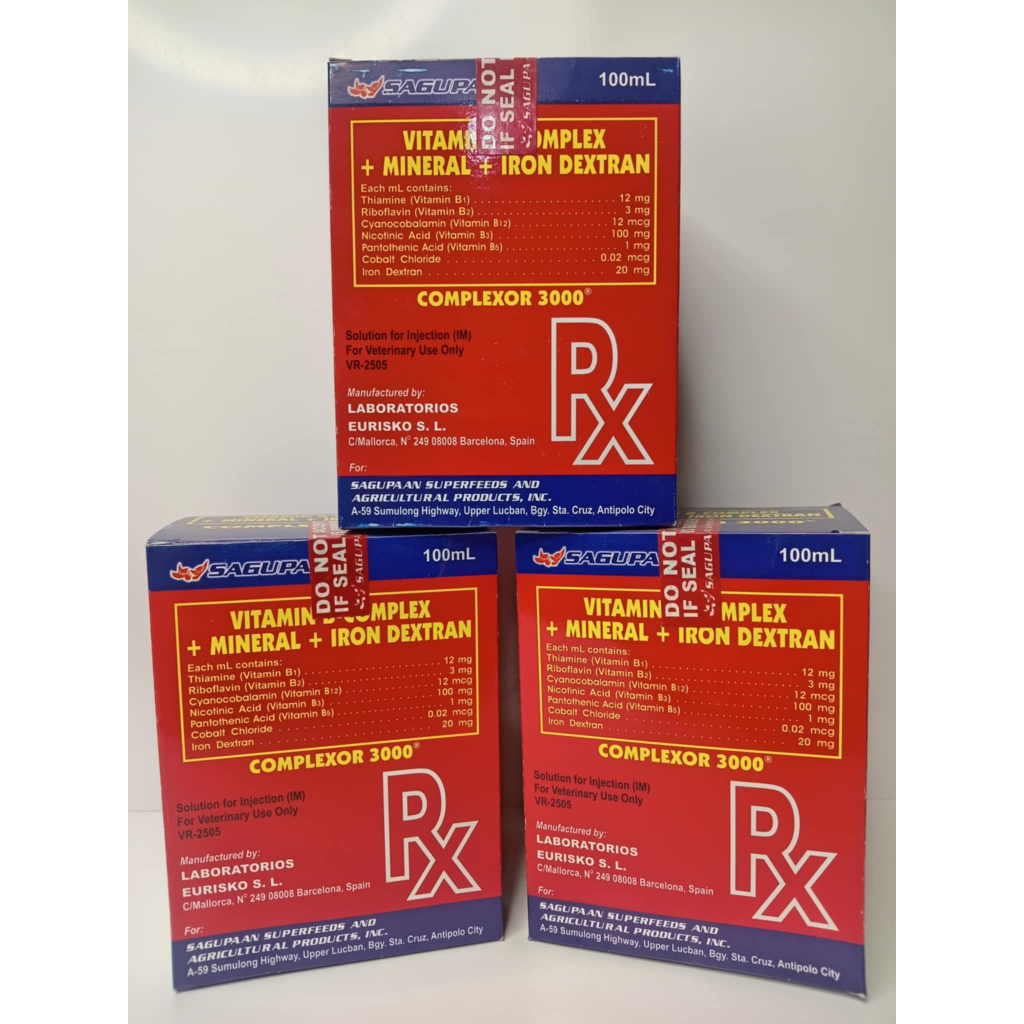 COMPLEXOR 3000 100ML (for veterinary use) | Shopee Philippines