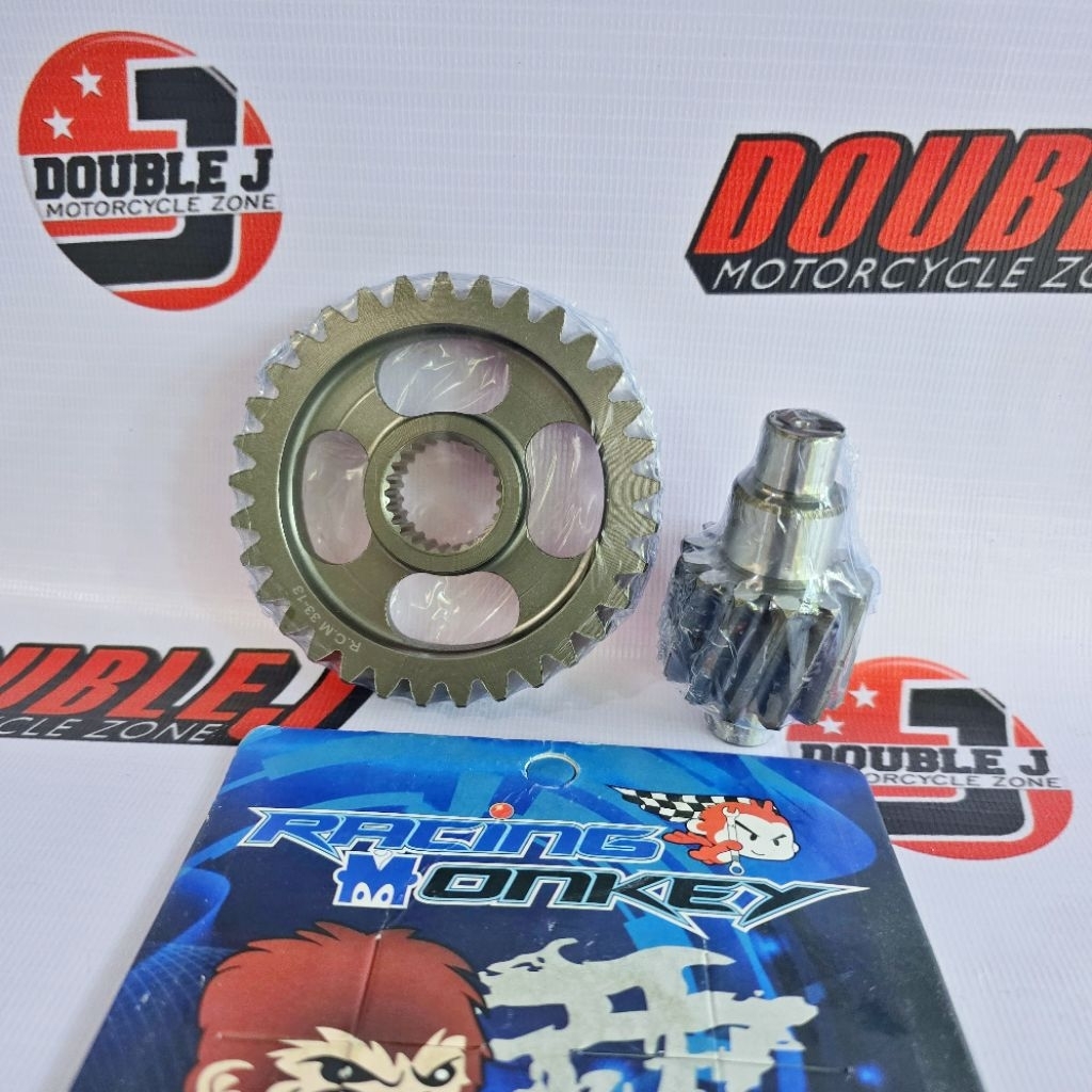 NMAX V1 / NMAX V2 - Racing monkey wheel gear set ( 13/33T - 12/32T ...