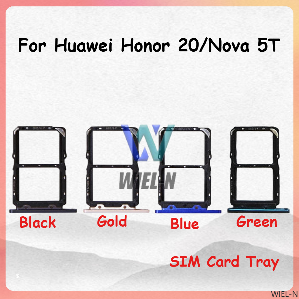 sd card holder slot sim card tra For Huawei Nova 5T 5 5pro 5ipro 5Z 3E ...