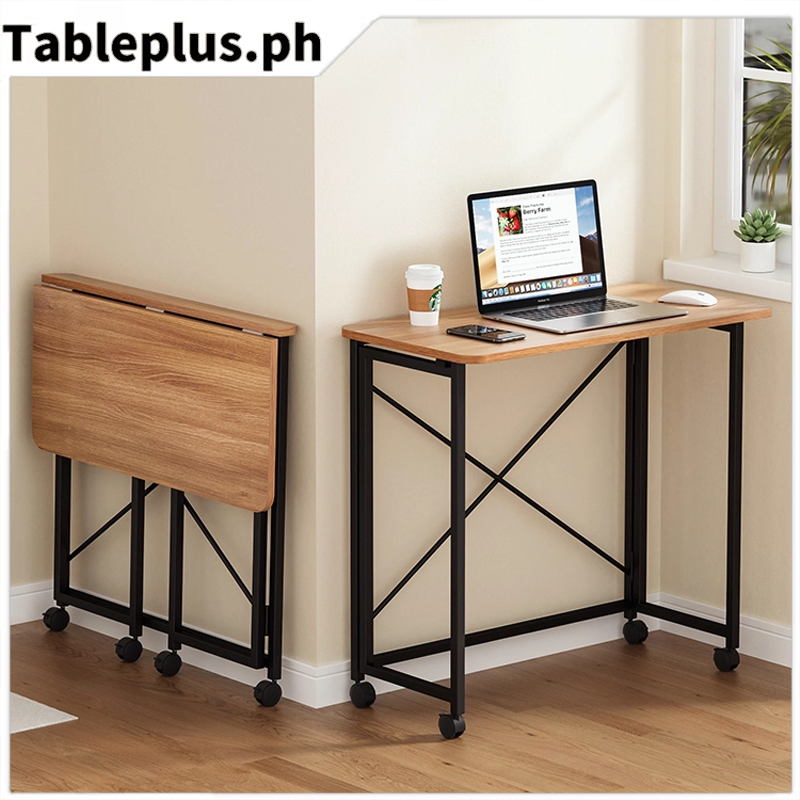 Portable Removable Folding Desk On Wheels Foldable Laptop Desks Bed ...