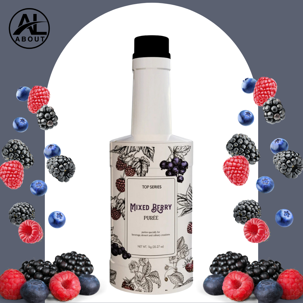 TOP Creamery Mixed Berry Puree 1kg | Shopee Philippines