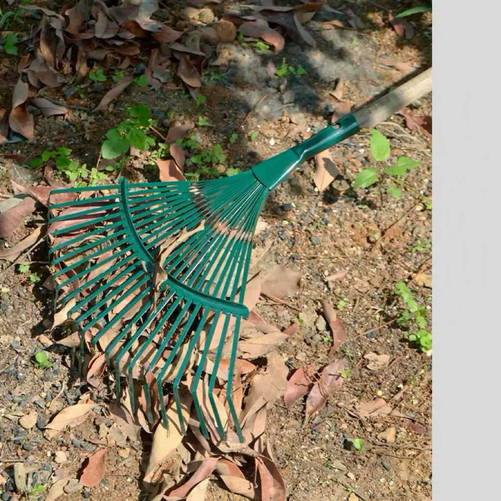 COD Outdoor 22 Teeth Grass Rake Head Gardening Tool | Shopee Philippines
