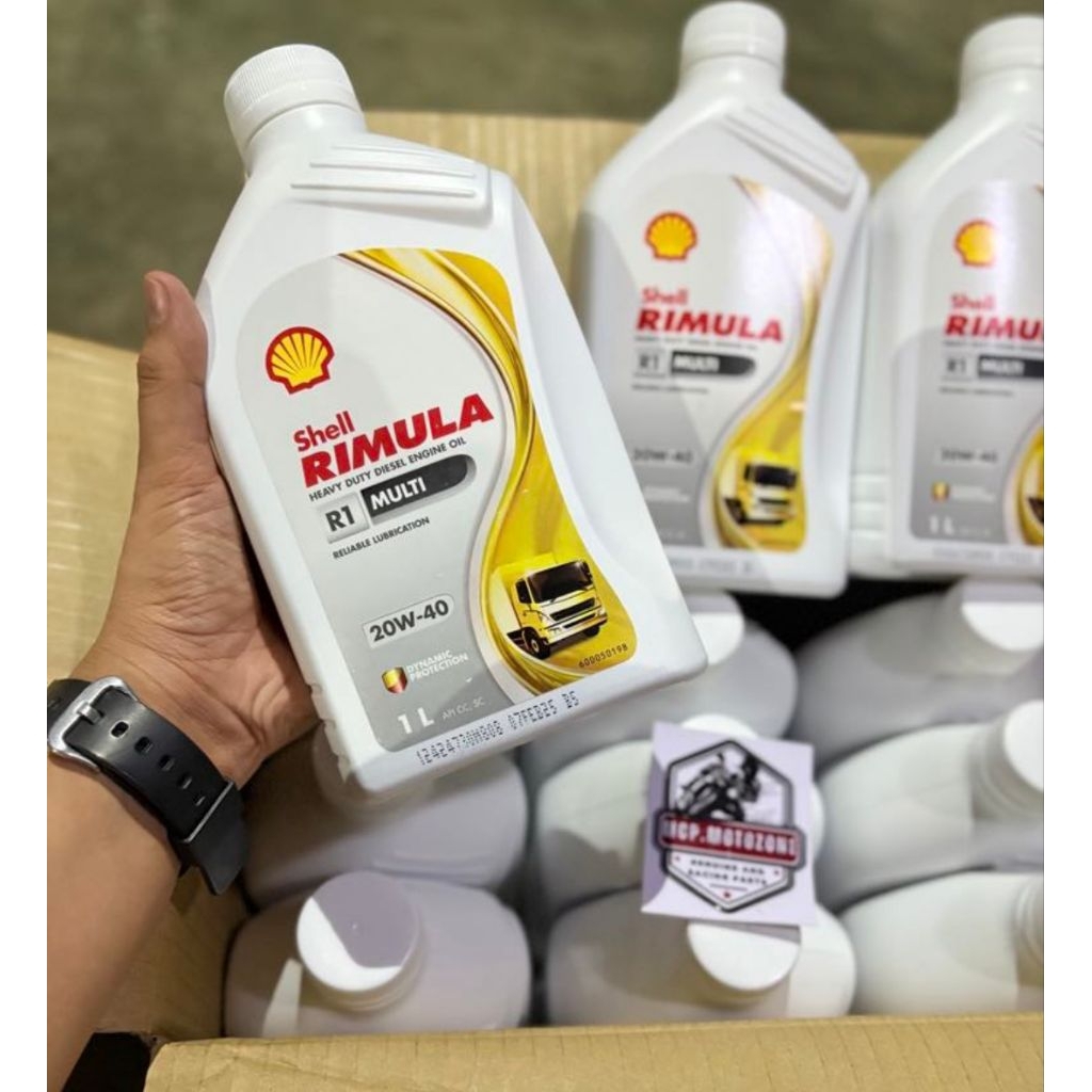Shell Rimula Diesel Oil 1L - 20w40 - Original | Shopee Philippines