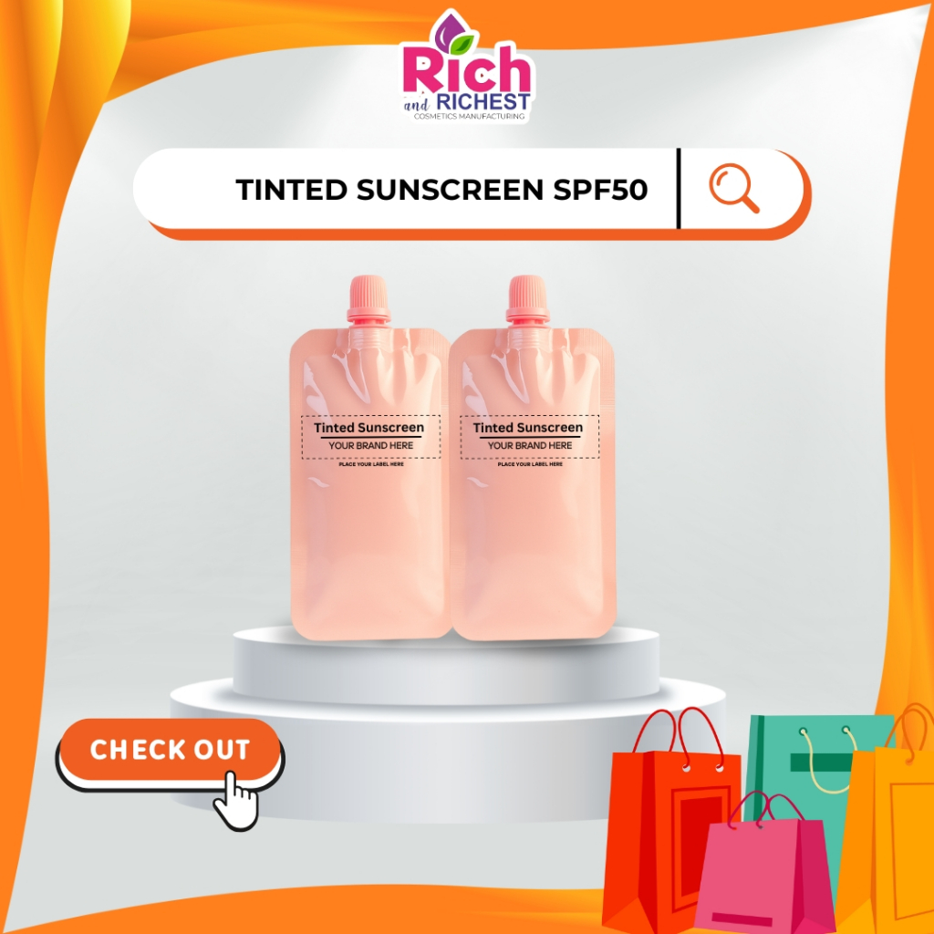 Rich and Richest Tinted Sunscreen SPF50 | Shopee Philippines