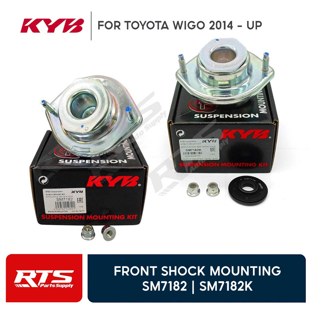KYB Front Shock Mounting Toyota Wigo 2014 - Up SM7182 / SM7182K 1pc ...
