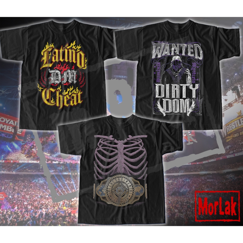 WWE Superstar Dominik Mysterio Collection Graphic Unisex Shirt Shopee