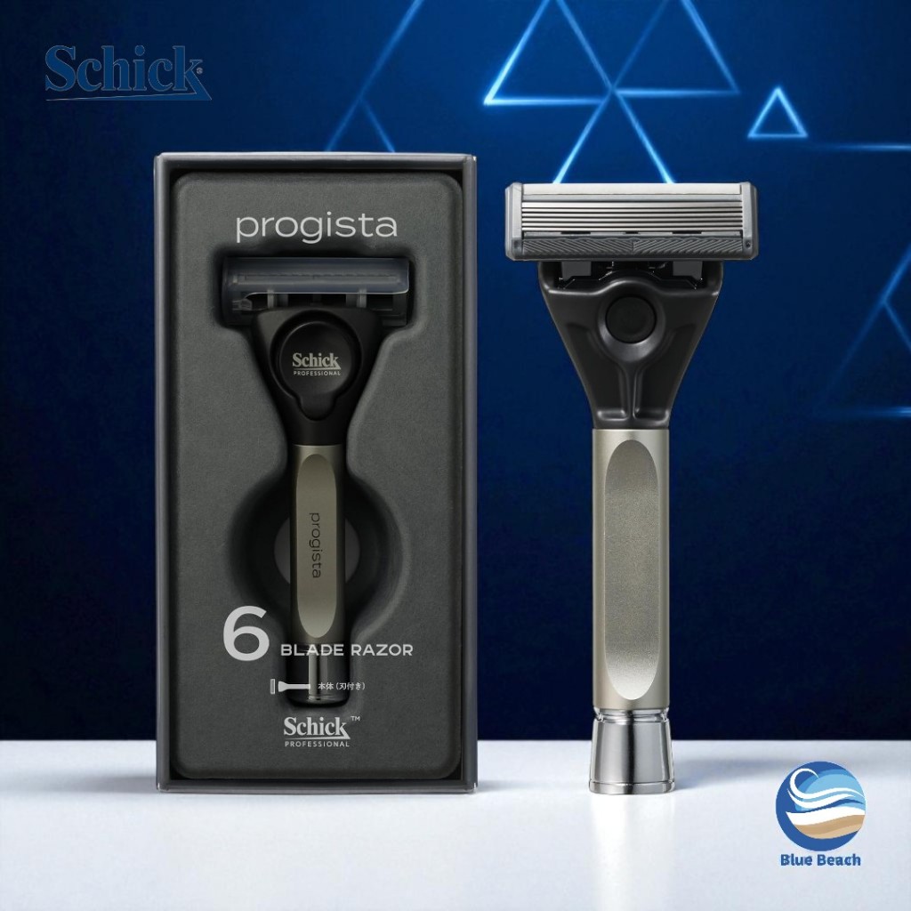 Schick Progista 6-Blade Razor Holder/Japan Professional Shaver/German ...
