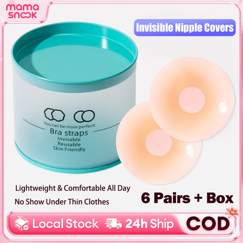 Nipple Covers Adhesive Silicone Pasties With Travel Box